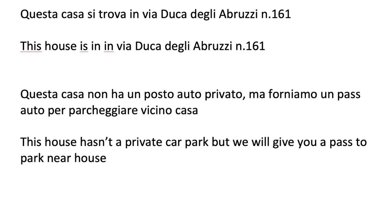 Case Vacanza Cristina Site In Antico Baglio E In Via Abruzzi N 161 San Vito Lo Capo Eksteriør billede